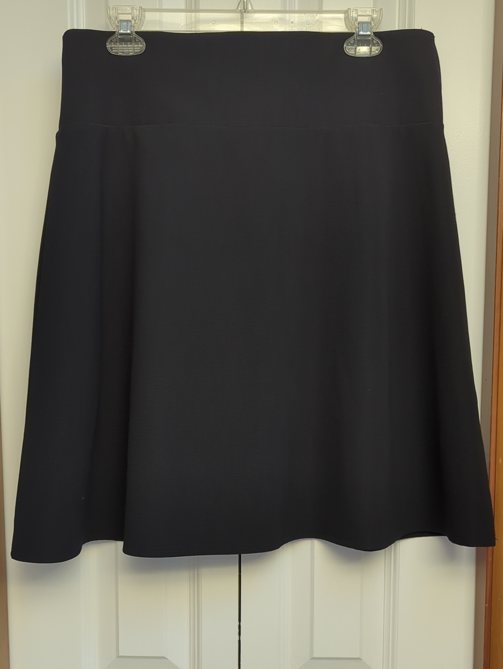 Classic Black A-Line Women's Skirt